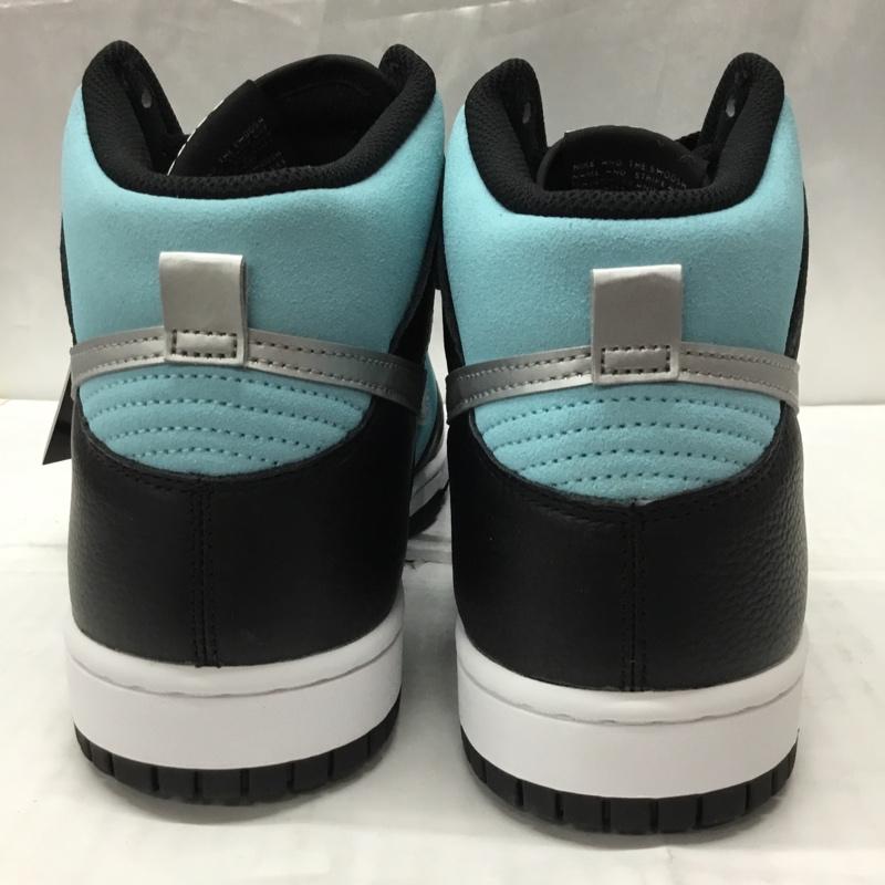 ナイキ NIKE スニーカー スニーカー DJ7023-991 DUNK HIGH BY YOU 27.5cm 箱有 27.5cm ロゴ、文字 黒 / ブラック / X 水色 / ライトブルー /  メンズ USED 古着 中古 10111965