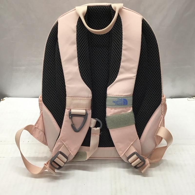 ザノースフェイス THE NORTH FACE バッグ バッグ NMJ72005 ホームスライス Homeslice キッズ リュック バックパック デイバック 刺繍 ロゴ、文字 桃 / ピンク /  ガールズ USED 古着 中古 10121632