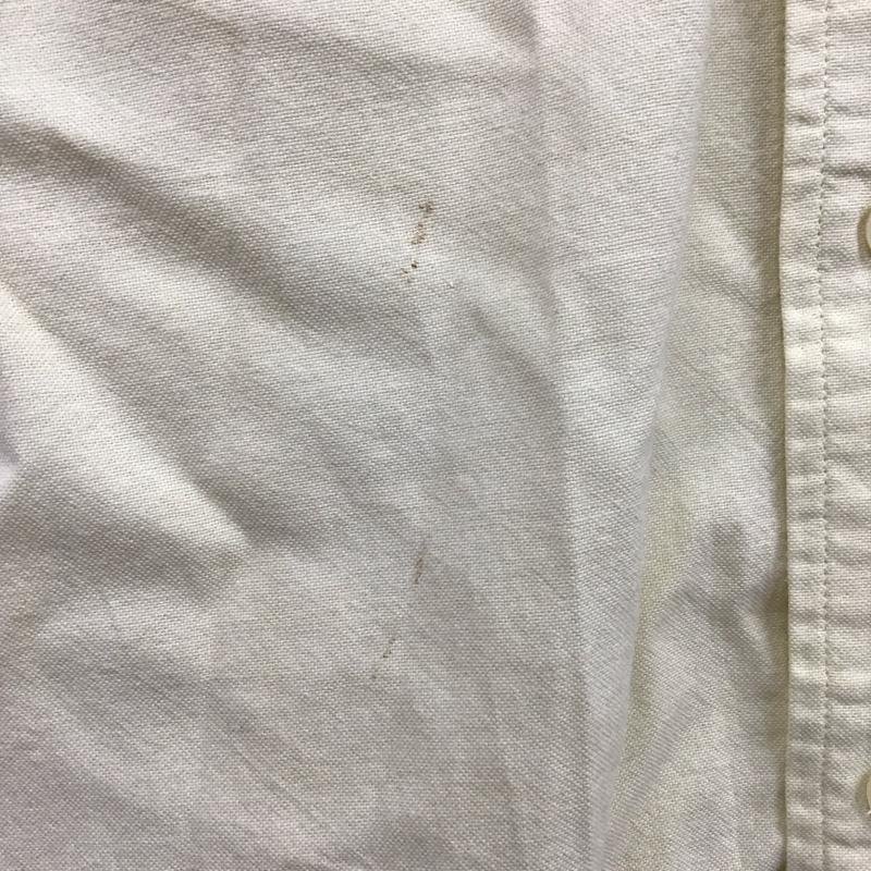 ポロバイラルフローレン Polo by RALPH LAUREN シャツ、ブラウス 半袖 半袖シャツ カラーシャツ 半袖カットソー ボタンダウンシャツ L ロゴ、文字 黄 / イエロー /  メンズ USED 古着 中古 10117957