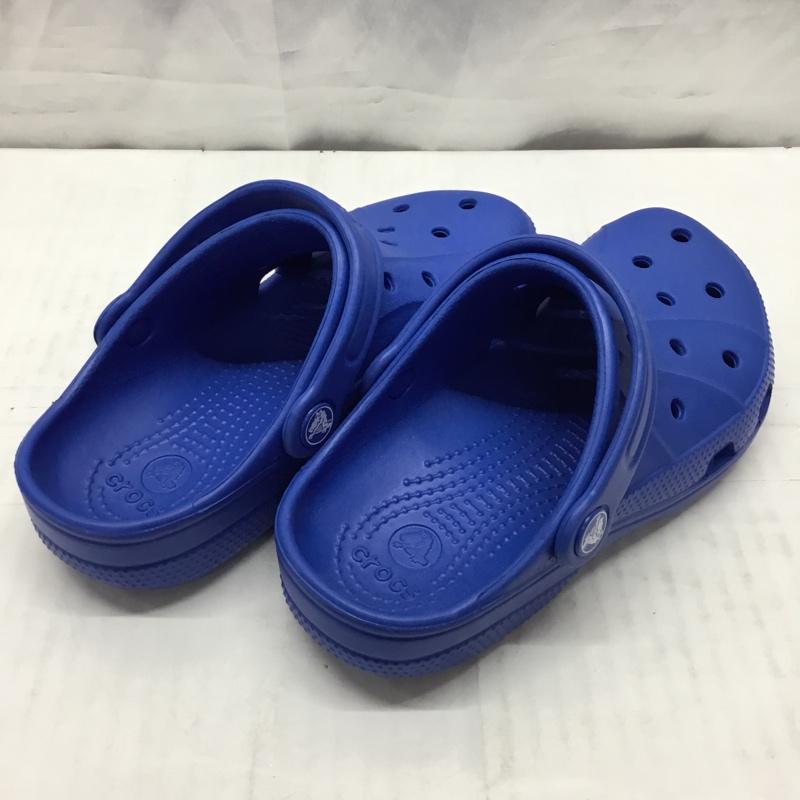 クロックス crocs シューズ シューズ 15908-430 ralen clog K 20cm キッズ サンダル 20.0cm ロゴ、文字 青 / ブルー /  ボーイズ USED 古着 中古 10110668
