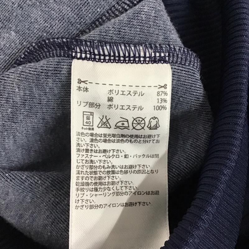 アディダス adidas パーカー 長袖 E98657 トラックジャージ フーディー XS ロゴ、文字 紺 / ネイビー /  メンズ USED 古着 中古 10123222