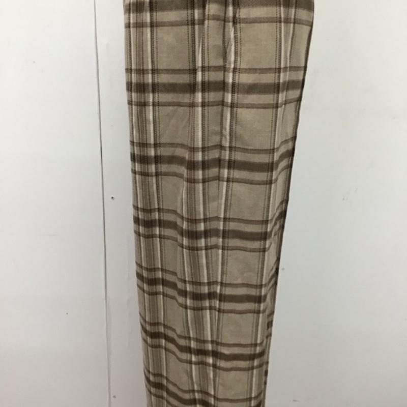 レプシィム LEPSIM パンツ スラックス lpn50899ad チェックパンツ ワイドパンツ カジュアルパンツ LL チェック マルチカラー / マルチカラー /  レディース USED 古着 中古 10119483