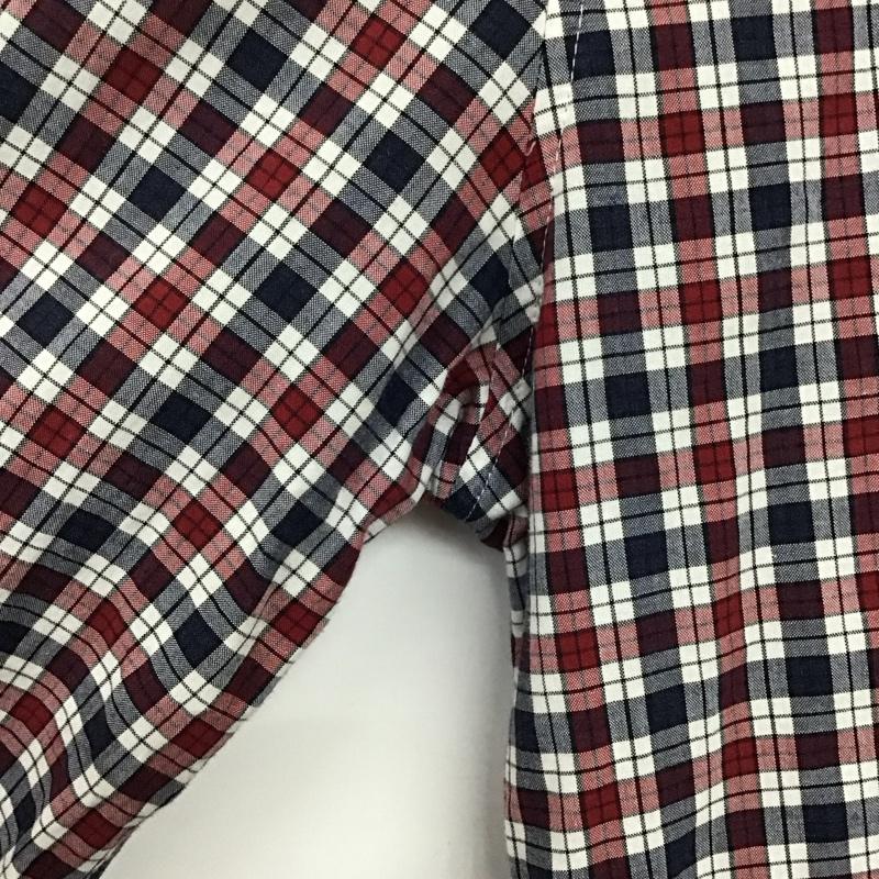 ラコステ LACOSTE シャツ、ブラウス 長袖 長袖シャツ チェックシャツ カラーシャツ ボタンダウンシャツ チェック マルチカラー / マルチカラー /  メンズ USED 古着 中古 10136191