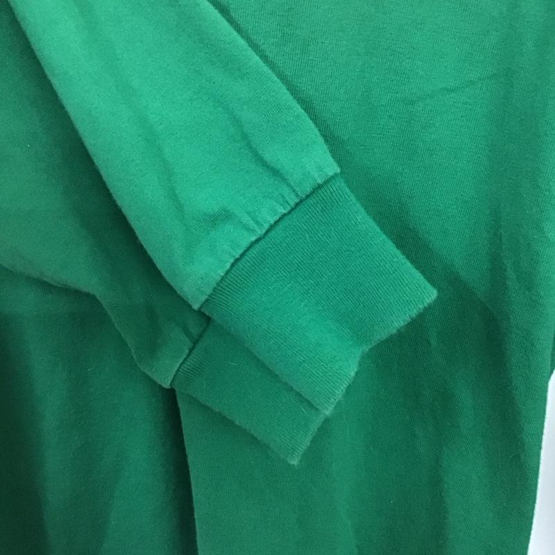 エクストララージ XLARGE カットソー 長袖 長袖カットソー プリントカットソー クルーネック XL プリント 緑 / グリーン /  メンズ USED 古着 中古 10132309