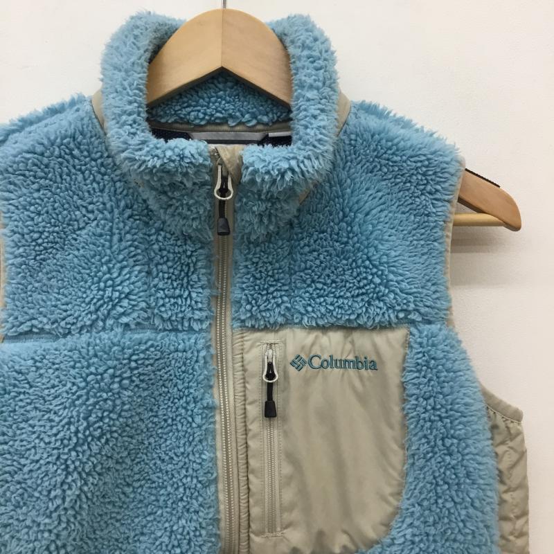 コロンビア Columbia ベスト ベスト PL1079 M 無地 水色 / ライトブルー /  レディース USED 古着 中古 10141163