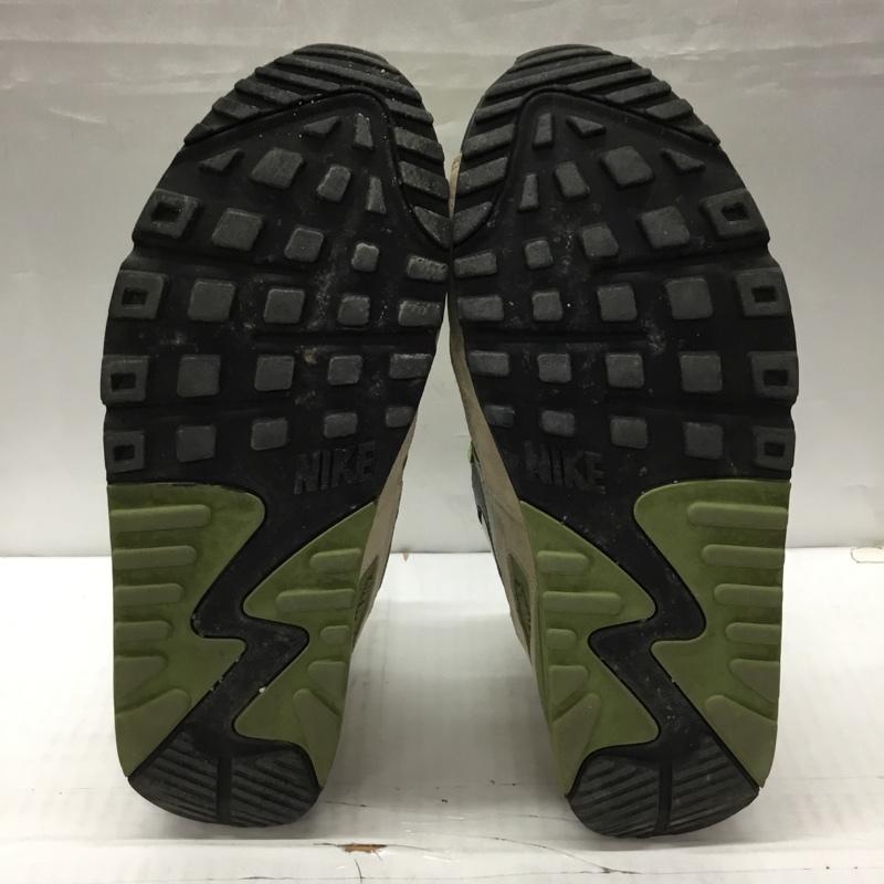 ナイキ NIKE スニーカー スニーカー CI5646-200 AIR MAX 90 NRG 28cm 28.0cm ロゴ、文字 白 / ホワイト / X 黒 / ブラック / X カーキ / カーキ /  メンズ USED 古着 中古 10107841