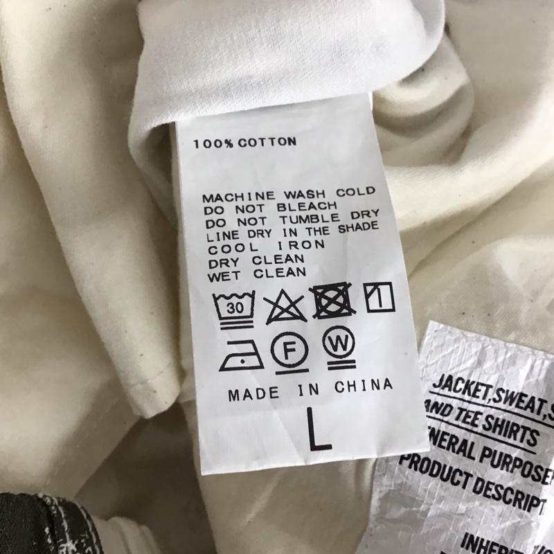 古着 USED ボトムス ボトムス Buca 20-030-720-6002-3-0 ワイドパンツ スノーカモ タグ付き L 総柄 白 / ホワイト / X カーキ / カーキ /  メンズ USED 古着 中古 10122164