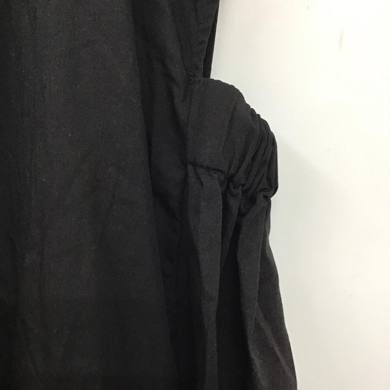 ザラ ZARA ワンピース ロングスカート 3666 154 800 ノースリーブ シャツワンピース XL 無地 黒 / ブラック /  レディース USED 古着 中古 10138641