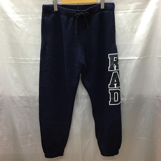 ラフアンドラゲッド ROUGH and RUGGED ボトムス ボトムス スウェットパンツ ワイドパンツ カジュアルパンツ ジャージ 3 無地 紺 / ネイビー /  メンズ USED 古着 中古 10111810