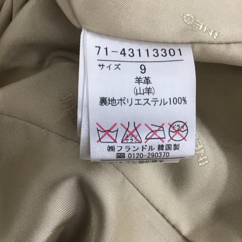 イネド INED コート コート一般 無地 茶 / ブラウン /  レディース USED 古着 中古 10133334