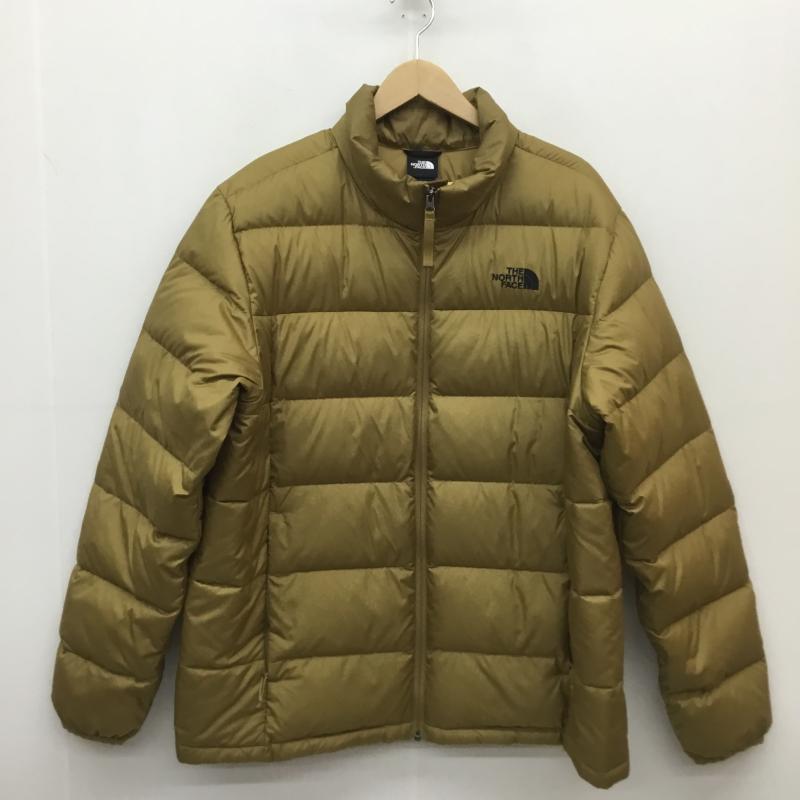 ザノースフェイス THE NORTH FACE ジャケット、上着 ダウンジャケット NF0A47DU XL ロゴ、文字 マスタード / マスタード /  メンズ USED 古着 中古 10118735