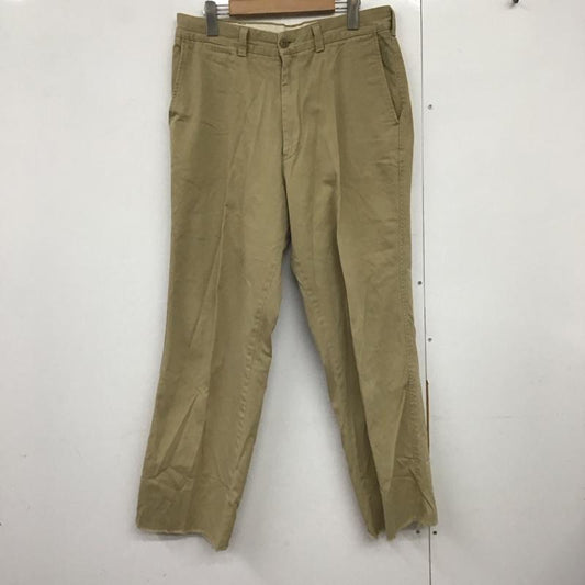 ショット schott パンツ チノパン チノパン ワイドパンツ カジュアルパンツ 33インチ 無地 ベージュ / ベージュ /  メンズ USED 古着 中古 10140462