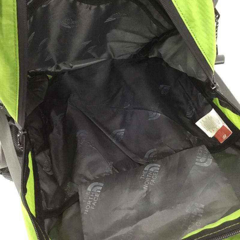 ザノースフェイス THE NORTH FACE リュックサック、デイパック リュックサック、デイバッグ ELECTRON 45 バックパック ロゴ、文字 薄緑 / ライトグリーン / X ダークグレー / ダークグレー /  メンズ USED 古着 中古 10149484