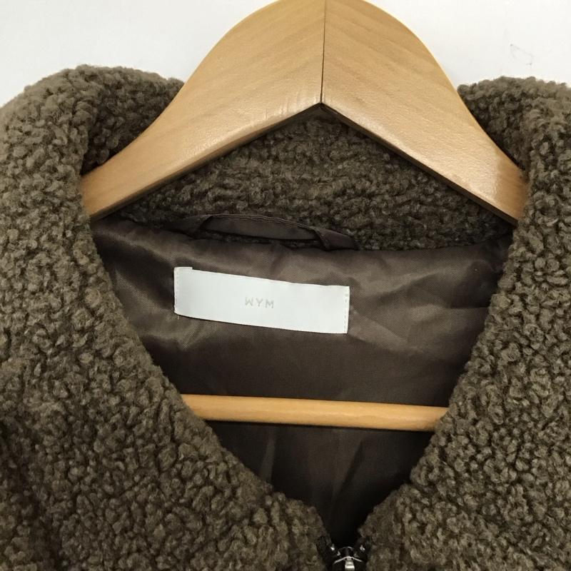 ウィム バイ リドム WYM LIDNM ジャケット、上着 ジャンパー、ブルゾン WYco680 ボアジャケット L 無地 茶 / ブラウン /  メンズ USED 古着 中古 10136896