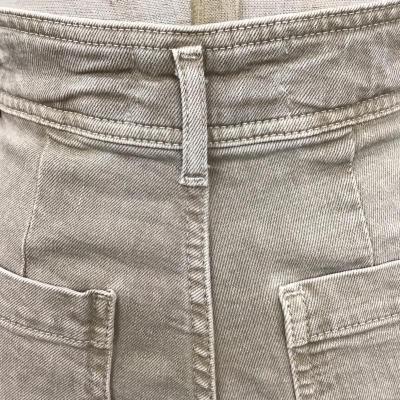 ザラ ZARA パンツ デニム、ジーンズ 34インチ 無地 ベージュ / ベージュ /  レディース USED 古着 中古 10110496