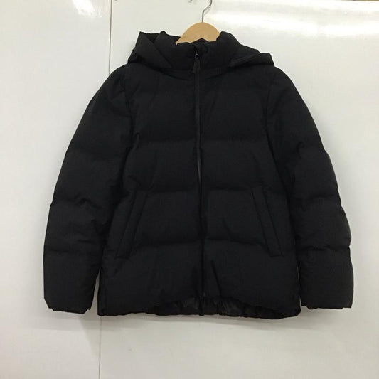 ユニクロ UNIQLO ジャケット、上着 ダウンジャケット 211-432025 シームレスダウンパーカ L 無地 黒 / ブラック /  レディース USED 古着 中古 10130961