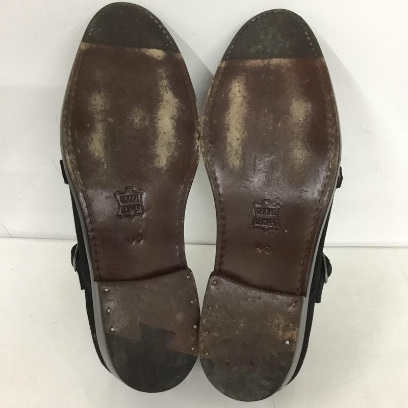 グレンフォード GLENFORD カジュアルシューズ カジュアルシューズ ダブルモンク 43 無地 黒 / ブラック /  メンズ USED 古着 中古 10124610