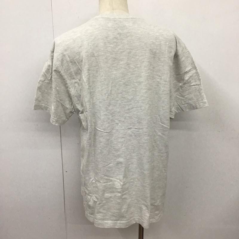 ディッキーズ Dickies Tシャツ 半袖 半袖カットソー プリントTシャツ クルーネックカットソー XL ロゴ、文字 灰 / グレー /  メンズ USED 古着 中古 10127633