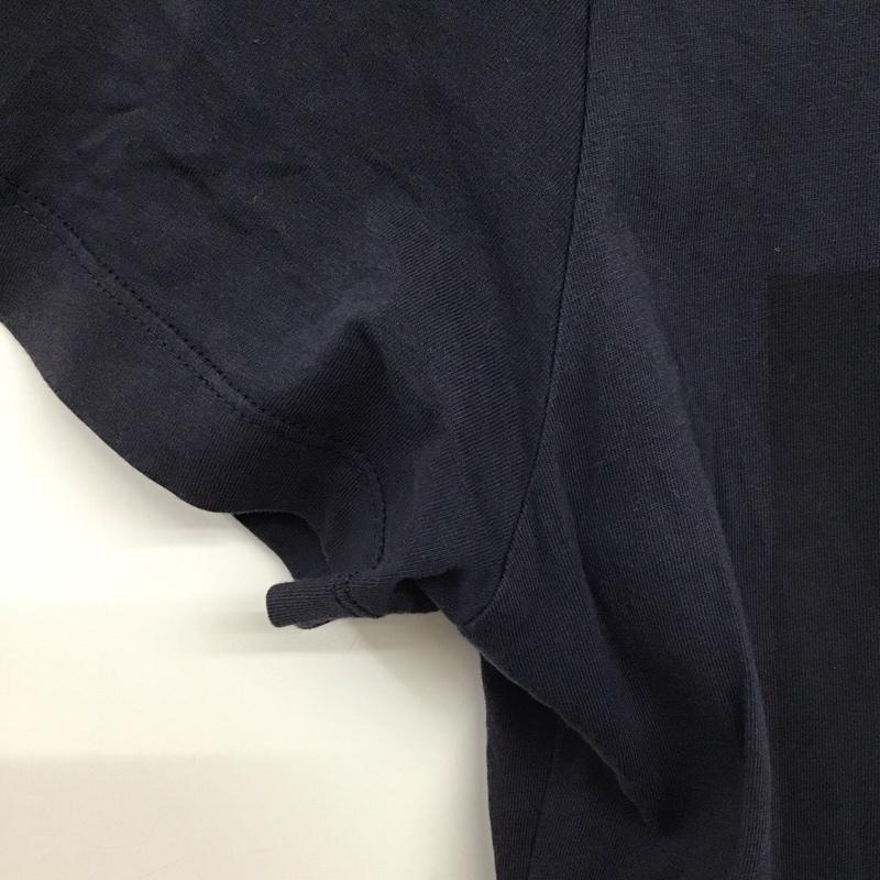 カルヴァン クライン ジーンズ Calvin Klein Jeans Tシャツ 長袖 半袖カットソー プリントTシャツ クルーネックカットソー S ロゴ、文字 紺 / ネイビー /  メンズ USED 古着 中古 10132796