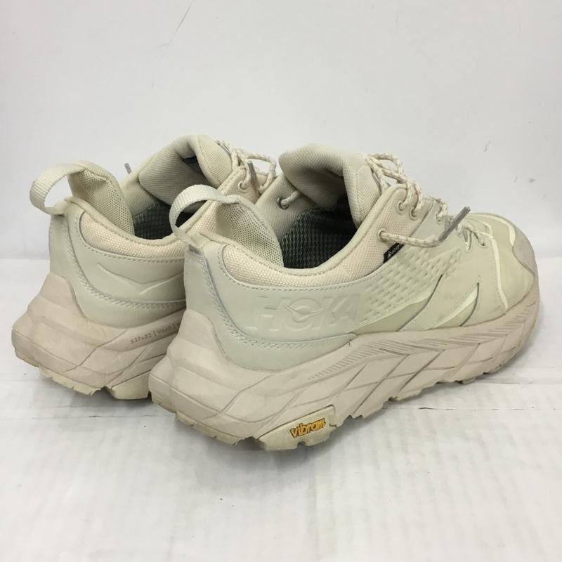 ホカオネオネ HOKA ONEONE スニーカー スニーカー 1136670 ANACAPA LOW GTX 27.5cm 箱有 27.5cm ロゴ、文字 ベージュ / ベージュ /  メンズ USED 古着 中古 10123802