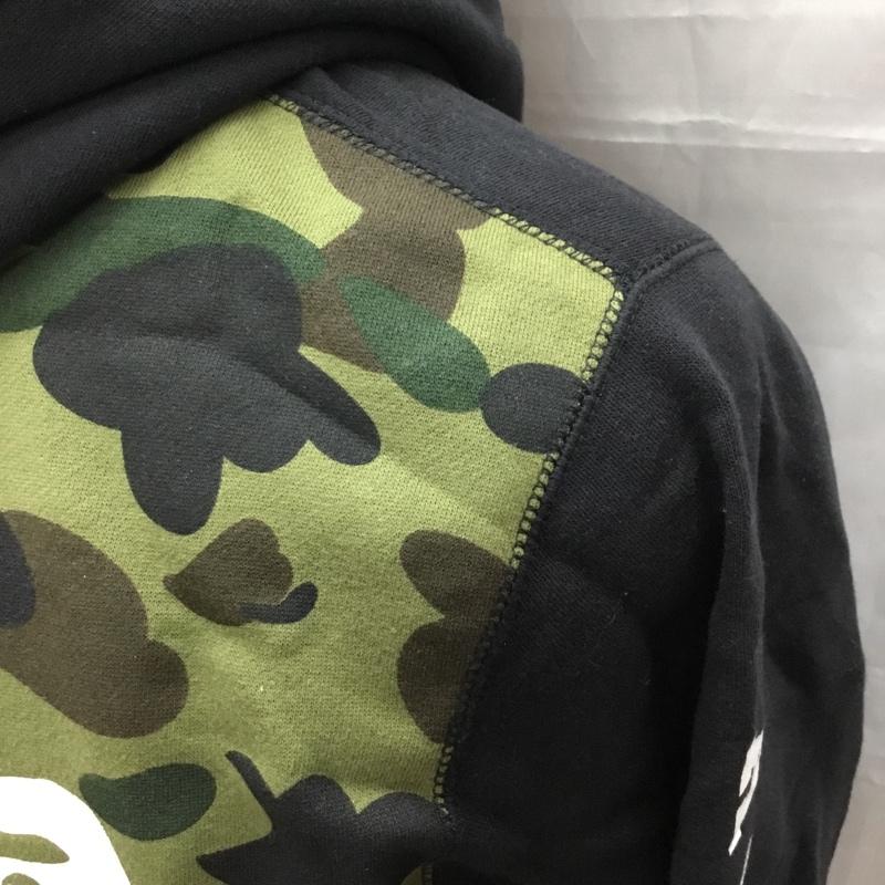 アベイシングエイプ A BATHING APE パーカー 長袖 ジップアップパーカー 長袖パーカー プリントスウェット L カモフラージュ柄・迷彩 マルチカラー / マルチカラー /  メンズ USED 古着 中古 10111291