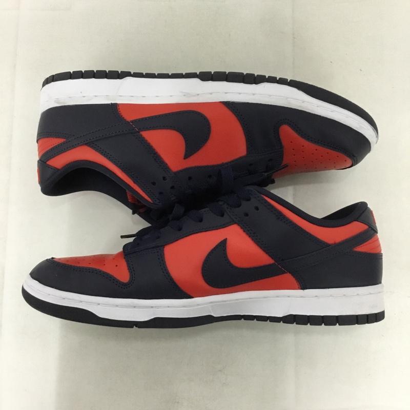 ナイキ NIKE スニーカー スニーカー DV0833-601 DUNK LOW RETRO 29cm 29.0cm ロゴ、文字 赤 / レッド / X 紺 / ネイビー /  メンズ USED 古着 中古 10143922