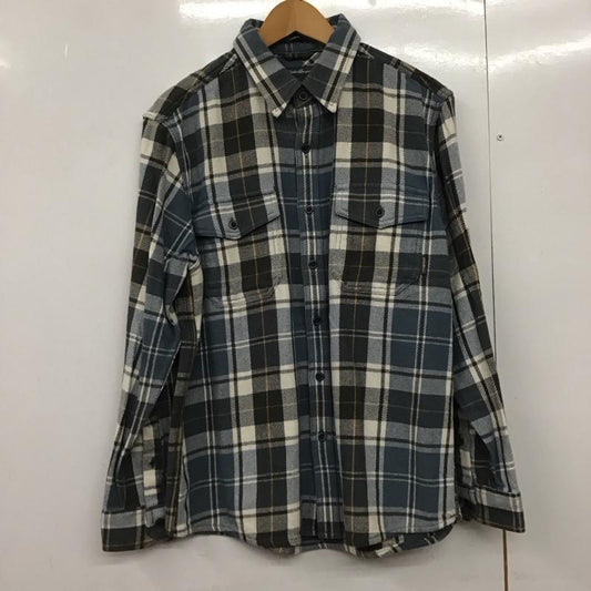 エディーバウアー Eddie Bauer シャツ、ブラウス 長袖 長袖シャツ チェックシャツ カラーシャツ M チェック マルチカラー / マルチカラー /  メンズ USED 古着 中古 10144601