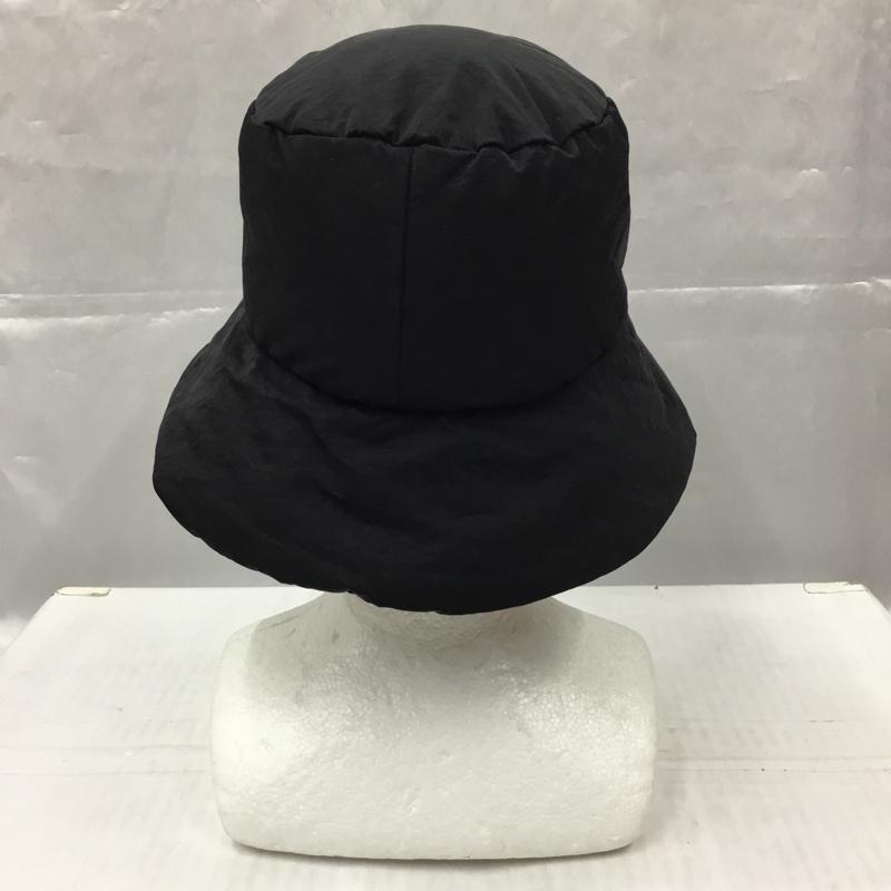ザラ ZARA 帽子 ハット 3920 015 800 キルティング バケットハット 無地 黒 / ブラック /  レディース USED 古着 中古 10105888