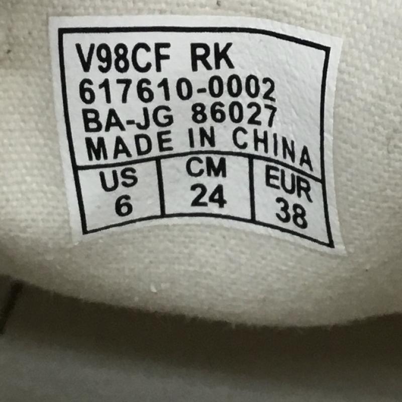 バンズ VANS スリッポン スリッポン V98CF RK SLIPON 24.0cm 無地 茶 / ブラウン / X 白 / ホワイト /  レディース USED 古着 中古 10144211