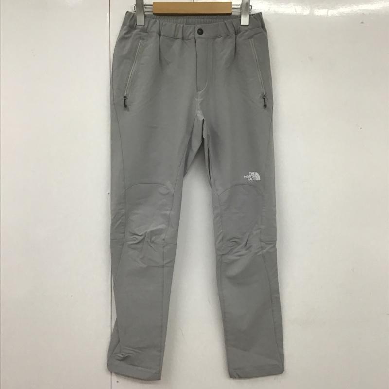 ザノースフェイス THE NORTH FACE ボトムス ボトムス nbw32301 アルパインライトパンツ スリムパンツ ストレッチパンツ M ロゴ、文字 灰 / グレー /  レディース USED 古着 中古 10106233