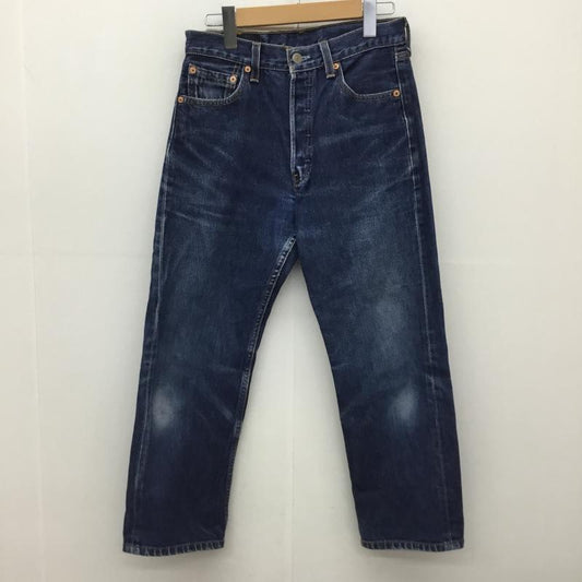 リーバイス Levi s パンツ デニム、ジーンズ USA製　00s 30インチ 無地 インディゴ / インディゴ /  レディース USED 古着 中古 10150937