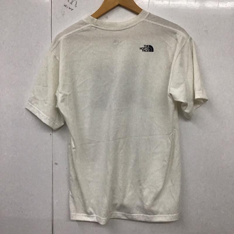 ザノースフェイス THE NORTH FACE Tシャツ 半袖 NT31911Z Belay On Belaya クルーネック M ロゴ、文字 白 / ホワイト /  メンズ USED 古着 中古 10129122