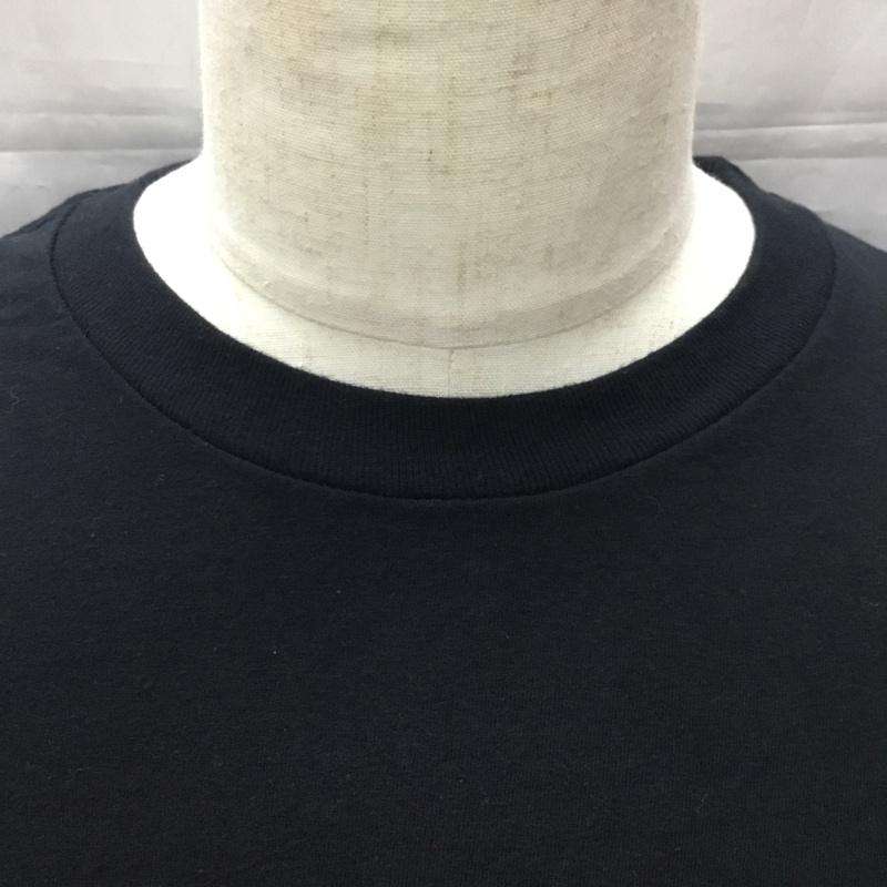 ニューバランス New Balance Tシャツ 半袖 半袖カットソー プリントTシャツ クルーネックカットソー XL ロゴ、文字 黒 / ブラック /  メンズ USED 古着 中古 10111939