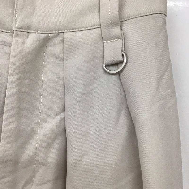 ページボーイ PAGEBOY パンツ スラックス S 無地 オフホワイト / オフホワイト /  レディース USED 古着 中古 10129869
