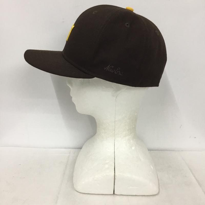 エッセンシャルズ ESSENTIALS 帽子 キャップ New Era ロゴ、文字 茶 / ブラウン /  メンズ USED 古着 中古 10136960