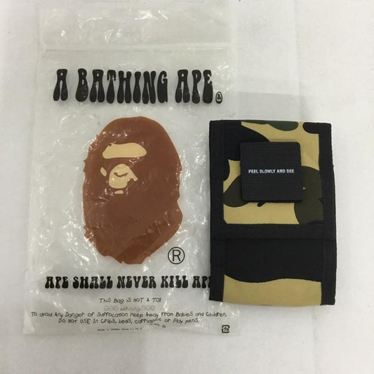 アベイシングエイプ A BATHING APE ポーチ ポーチ ベルトポーチ 迷彩 カモ柄 ロゴ、文字 マルチカラー / マルチカラー /  メンズ USED 古着 中古 10139080