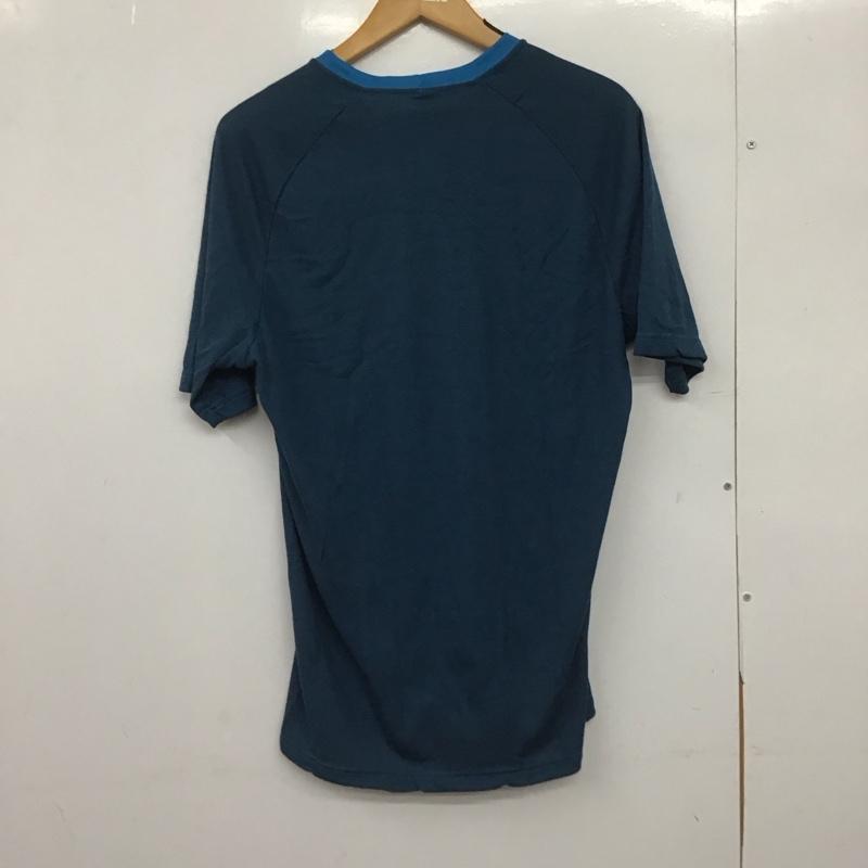 パタゴニア patagonia Tシャツ 半袖 半袖カットソー プリントTシャツ クルーネックカットソー スポーツウェア M ロゴ、文字 青 / ブルー /  メンズ USED 古着 中古 10148227
