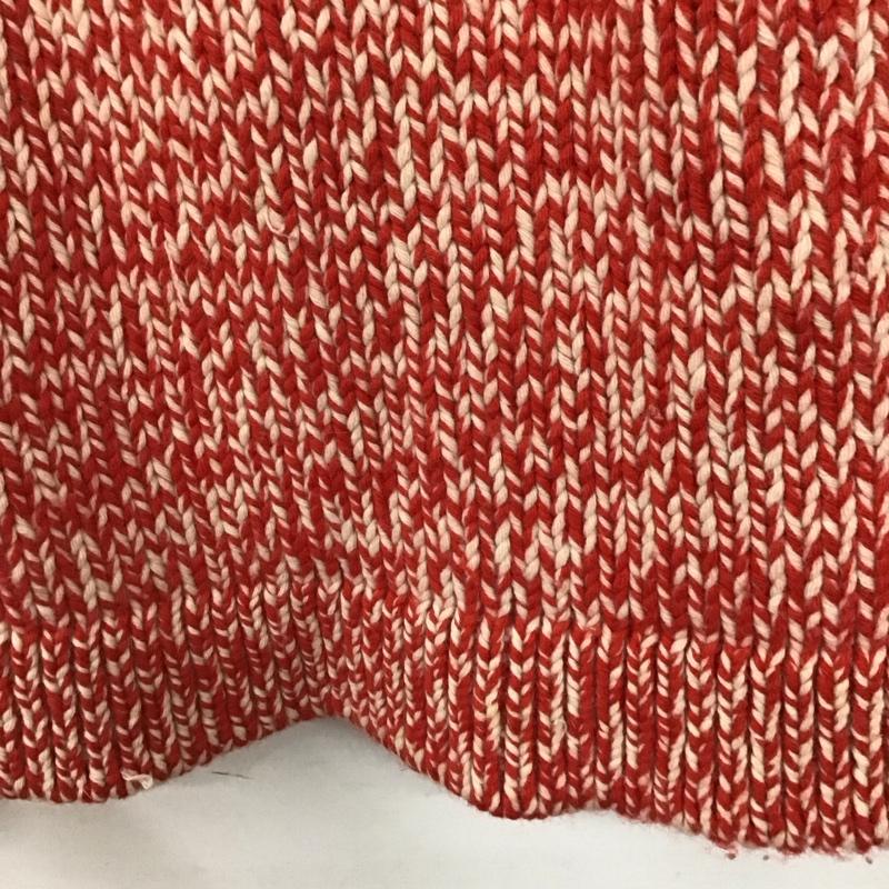 アーペーセー A.P.C. ニット、セーター 長袖 1  赤 / レッド /  メンズ USED 古着 中古 10140328