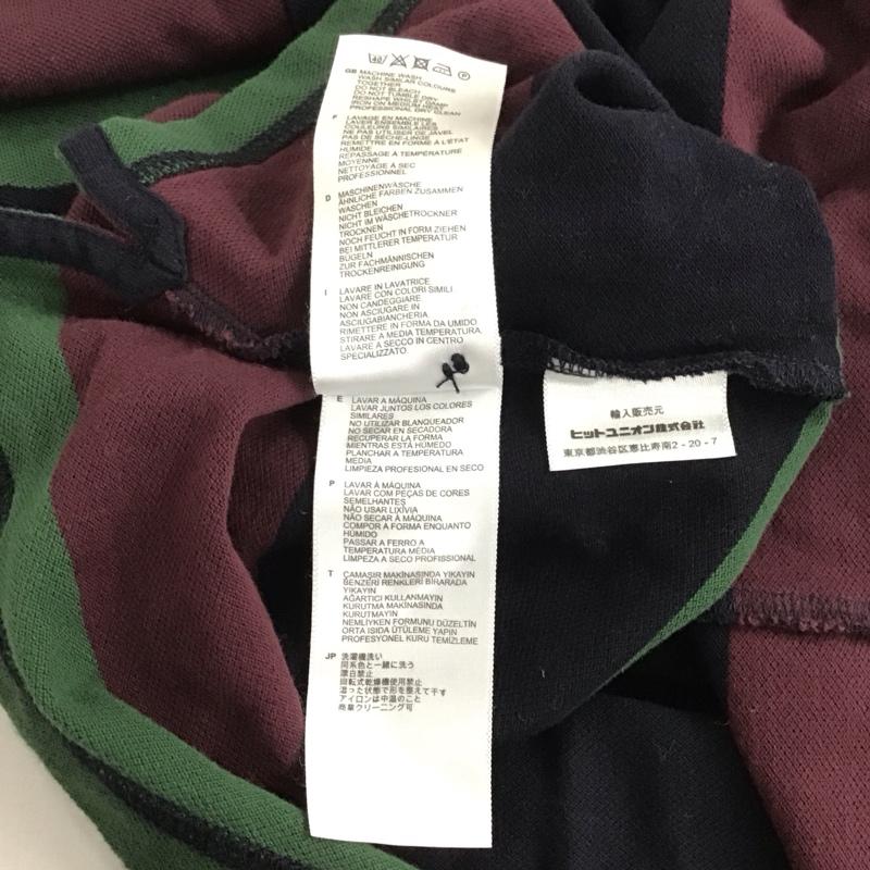 フレッドペリー FRED PERRY ポロシャツ 長袖 長袖ポロシャツ 長袖カットソー カラーシャツ S ボーダー柄 マルチカラー / マルチカラー /  メンズ USED 古着 中古 10132311