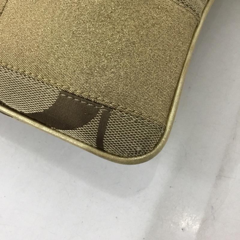 コーチ COACH ショルダーバッグ ショルダーバッグ 総柄 ベージュ / ベージュ / X 金 / ゴールド /  レディース USED 古着 中古 10131240