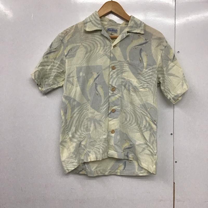 サンサーフ SUN SURF シャツ、ブラウス 半袖 半袖シャツ プリントシャツ ポケットシャツ S プリント マルチカラー / マルチカラー /  メンズ USED 古着 中古 10141718