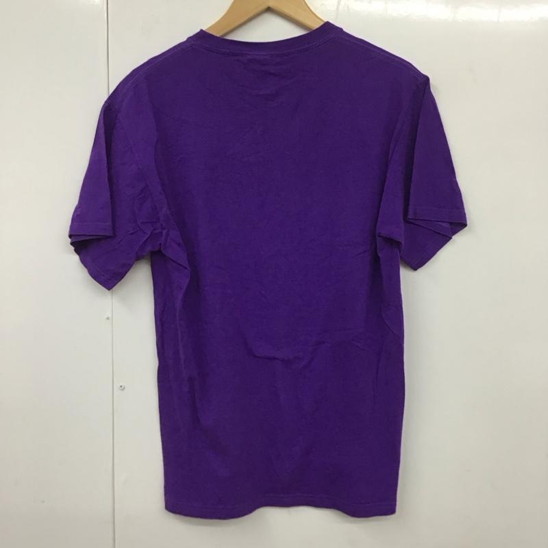 フルーツオブザルーム FRUIT OF THE LOOM Tシャツ 半袖 Microsoft M プリント X ロゴ、文字 紫 / パープル /  メンズ USED 古着 中古 10130760