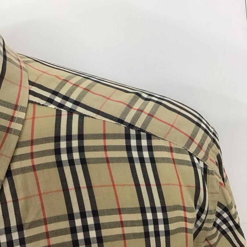 バーバリーズ BURBERRYS シャツ、ブラウス 長袖 長袖シャツ チェックシャツ カラーシャツ ボタンダウンシャツ L チェック マルチカラー / マルチカラー /  メンズ USED 古着 中古 10127816