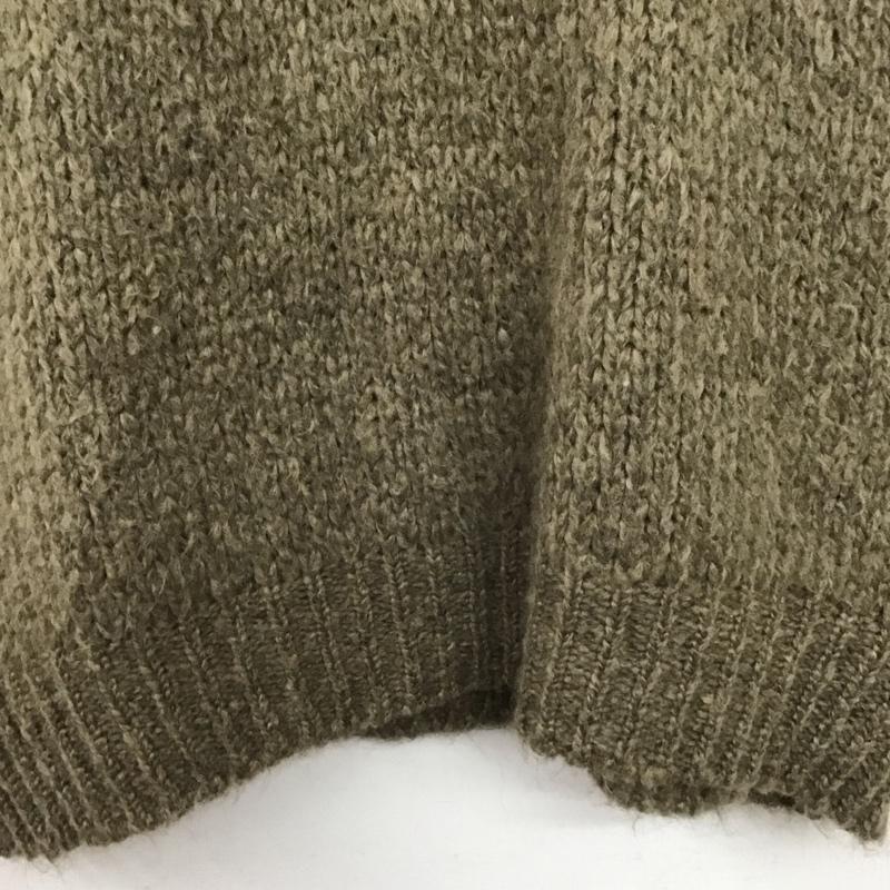 古着 USED ベスト ベスト VARTOUI Vネック プルオーバー ニット TRICOTS JEAN MARC 無地 茶 / ブラウン /  レディース USED 古着 中古 10142143