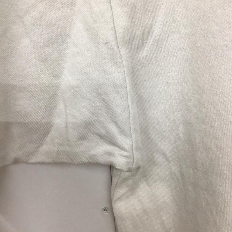 チャンピオン Champion Tシャツ 半袖 C8-V302R プリントTシャツ クルーネックカットソー L ロゴ、文字 白 / ホワイト /  メンズ USED 古着 中古 10130556