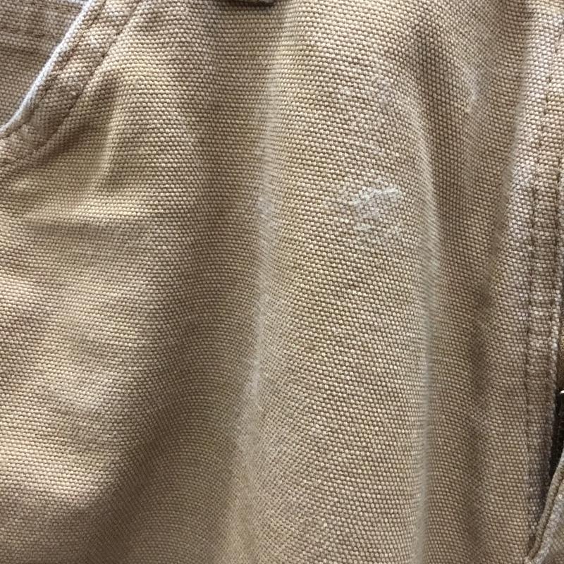 ディッキーズ Dickies パンツ ワークパンツ、ペインターパンツ W847261 34×32 34インチ ロゴ、文字 キャメル / キャメル /  メンズ USED 古着 中古 10111344