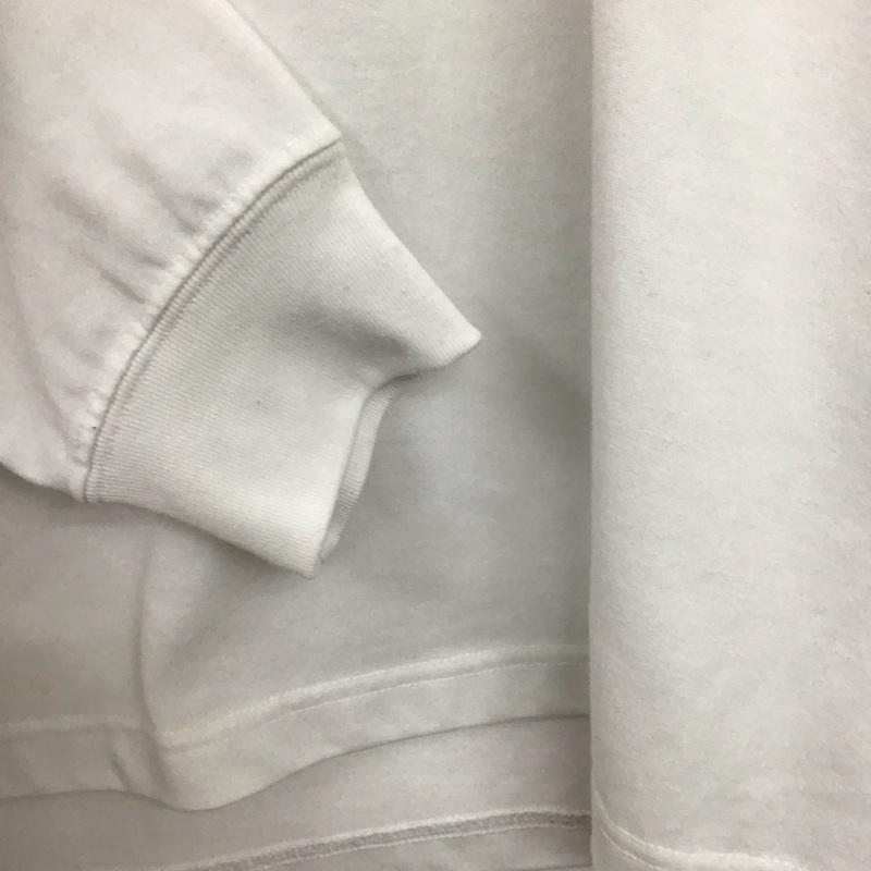 ザノースフェイス THE NORTH FACE カットソー 長袖 nt32254 長袖Tシャツ クルーネック L ロゴ、文字 白 / ホワイト /  メンズ USED 古着 中古 10150603