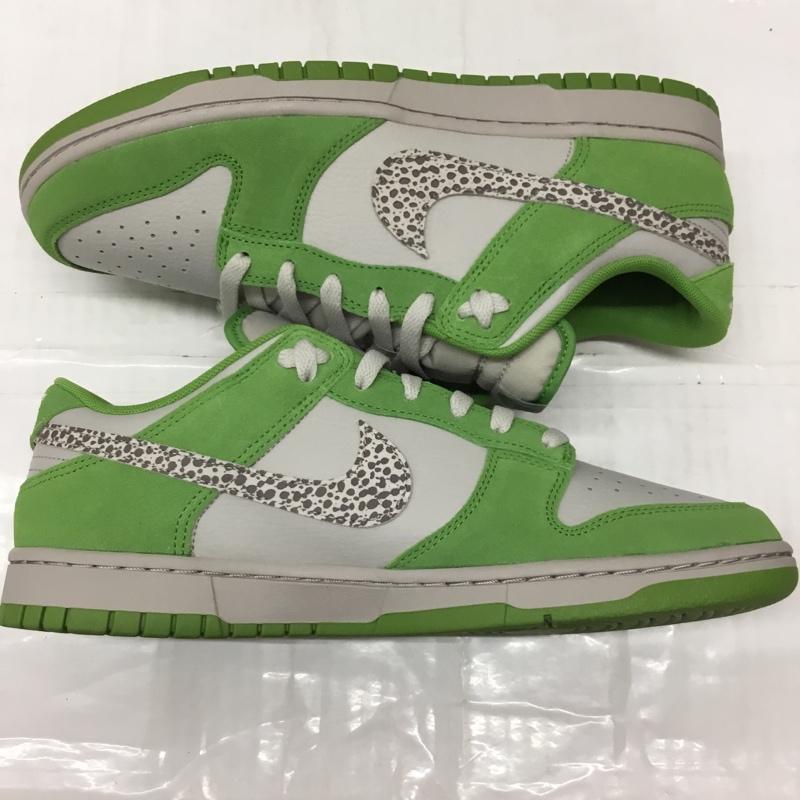 ナイキ NIKE スニーカー スニーカー DR0156 300 DUNK LOW AS 28cm 箱有 28.0cm ロゴ、文字 灰 / グレー / X 黄緑 / イエローグリーン /  メンズ USED 古着 中古 10111964