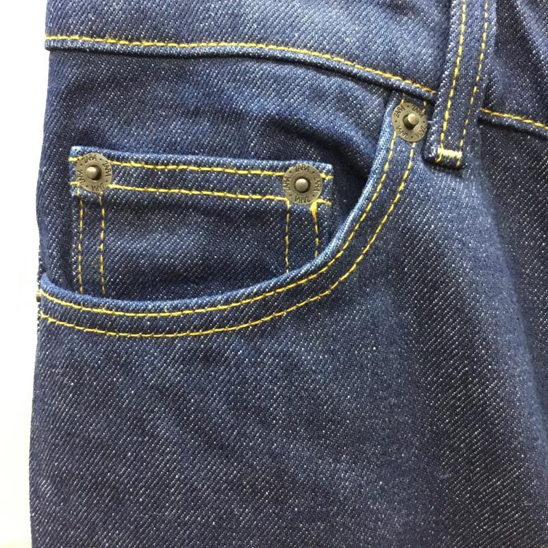 ザラ ZARA パンツ デニム、ジーンズ デニムパンツ ストレートパンツ ワイドパンツ カジュアルパンツ 36 無地 インディゴ / インディゴ /  メンズ USED 古着 中古 10112475