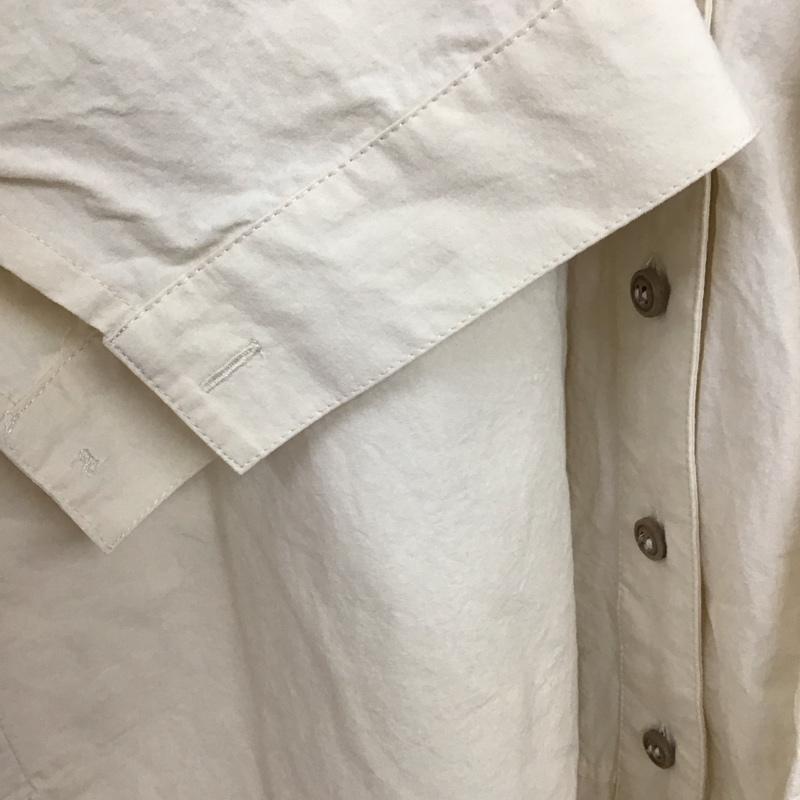 ザラ ZARA ワンピース ロングスカート L 無地 アイボリー / アイボリー /  レディース USED 古着 中古 10129400